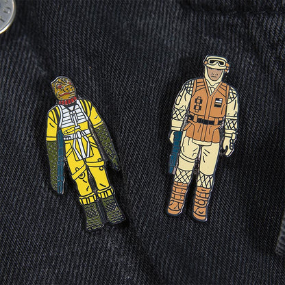 Star Wars Pin Set 1.13 – Bossk and Rebel Soldier (Hoth Battle Gear)