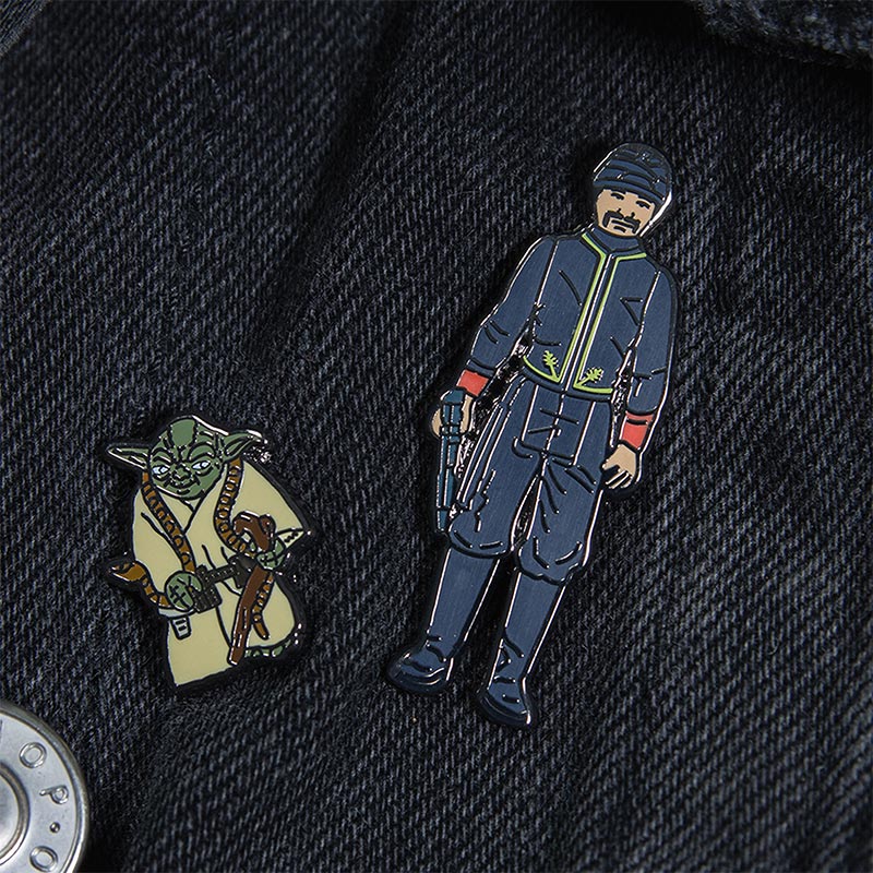Star Wars Pin Set 1.16 – Bespin Security Guard and Yoda