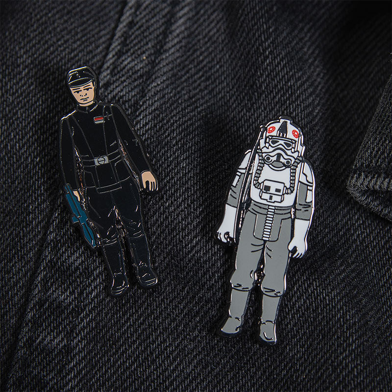 Star Wars Pin Set 1.20 – AT-AT Driver and Imperial Commander