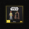Pin’s Star Wars Set 1.26 – Amiral Ackbar et Luke Skywalker (tenue de Chevalier Jedi)