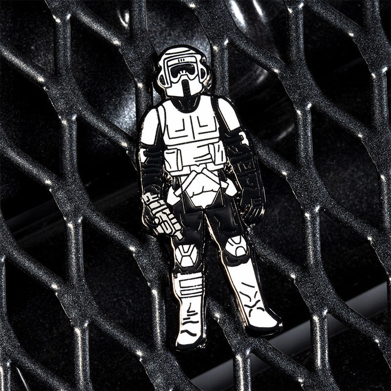 Pin’s Star Wars Set 1.33 – Biker Scout et Lando Calrissian (tenue de garde du Skiff)