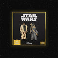 Pin's Star Wars Set 1.38 – Han Solo (trench-coat) et Teebo