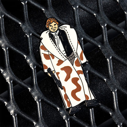 Star Wars Pin Set 1.38 – Han Solo (in Trench Coat) and Teebo