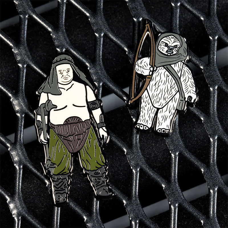 Star Wars Pin Set 1.40 – Rancor Keeper and Lumat