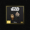 Pin’s Star Wars Set 1.41 – Paploo et Luke Skywalker en poncho de combat