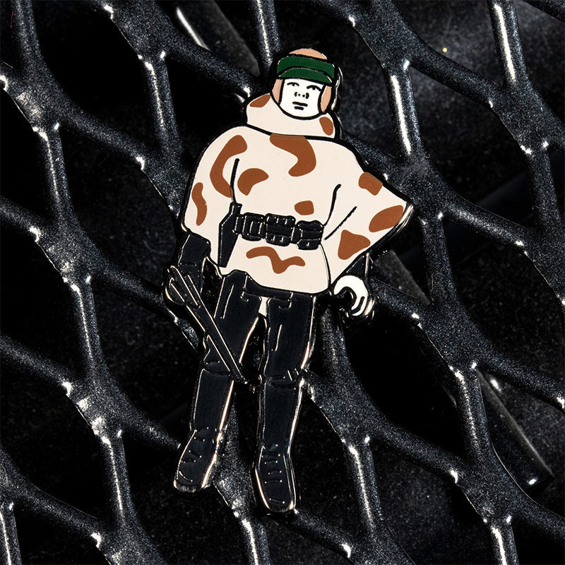 Star Wars Pin Set 1.41 – Paploo and Luke Skywalker (in Battle Poncho)
