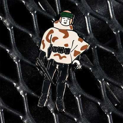 Star Wars Pin Set 1.41 – Paploo and Luke Skywalker (in Battle Poncho)