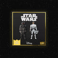 Pin’s Star Wars Set 1.44 – Artilleur impérial et Luke Skywalker (tenue de Stormtrooper impérial)