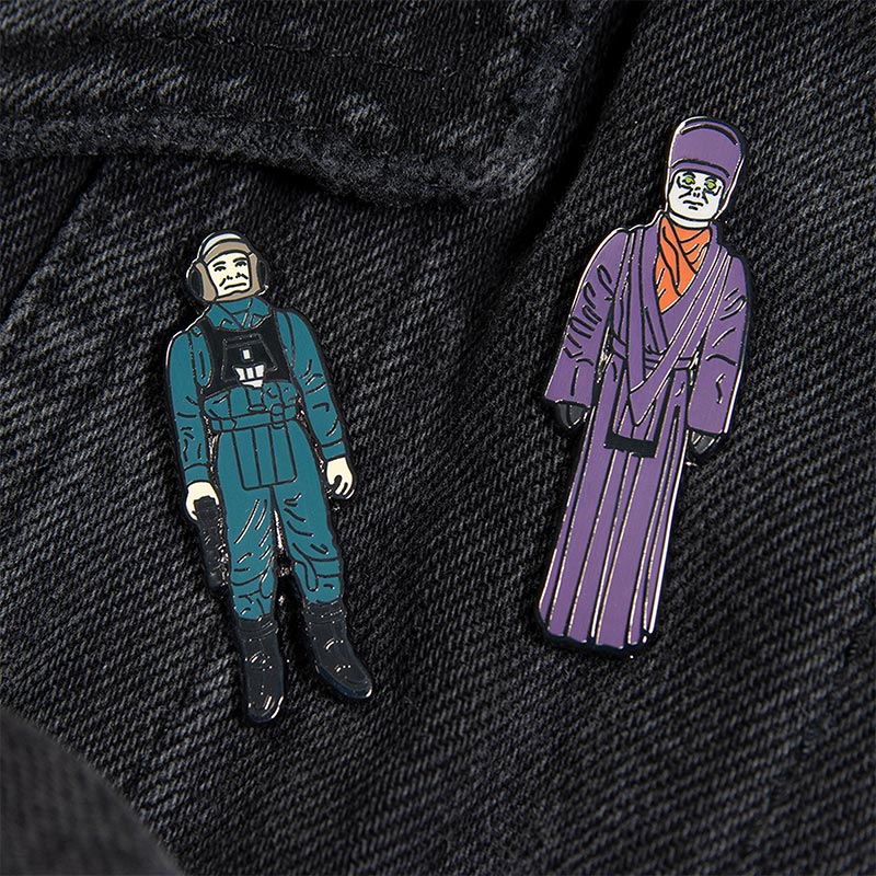 Star Wars Pin Set 1.48 – A-Wing Pilot and Imperial Dignitary