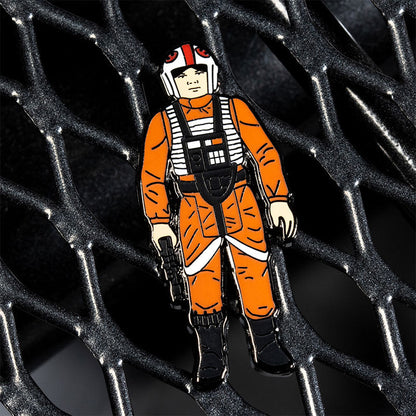 Pin's Star Wars Set 1.9 – Luke Skywalker: X Wing Pilot and R5 D4