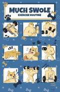 Much Swole Print