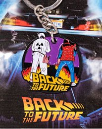 Keychain back to the future - Marty & Doc