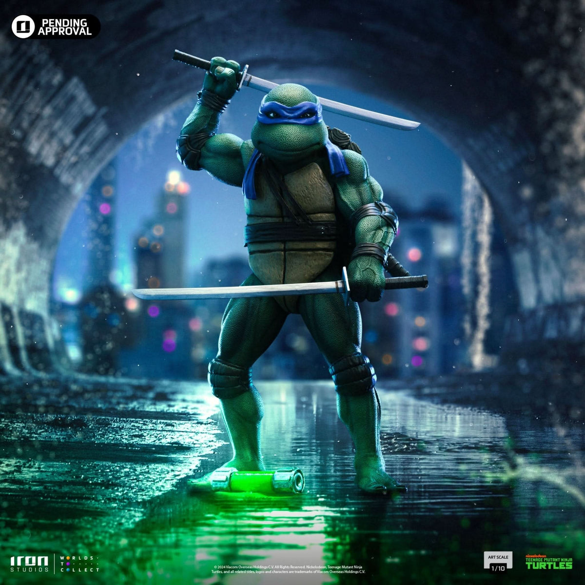 Statue Leonardo - TMNT Movie - Art Scale 1/10 - Teenage Mutant Ninja Turtles