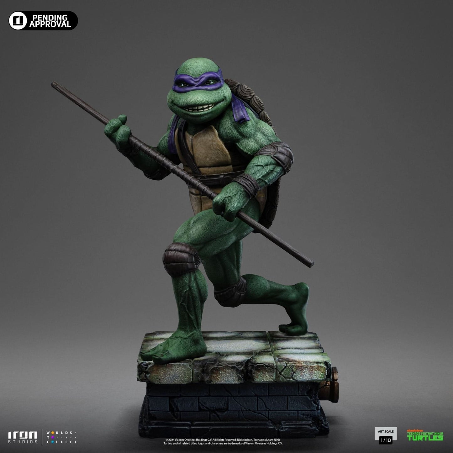 Donatello Statue - TMNT Movie - Art Scale 1/10 - Iron Studios