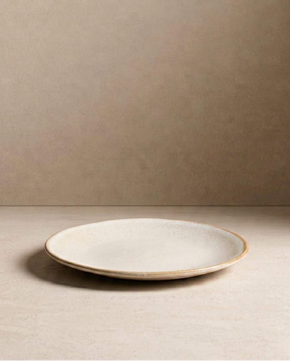 Terra Porcelain Stoneware Bread Plate 15cm