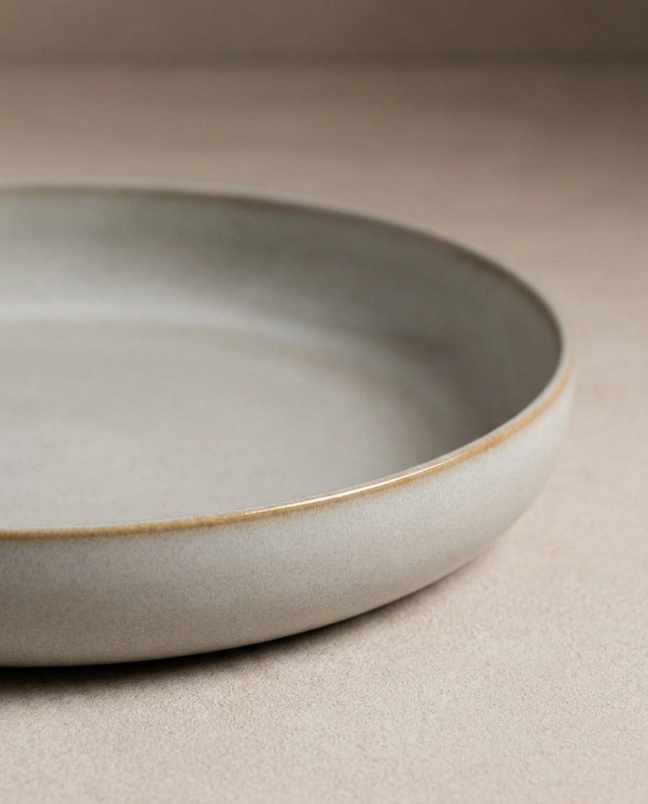 Terra Porcelain Stoneware Pasta Plate 22cm