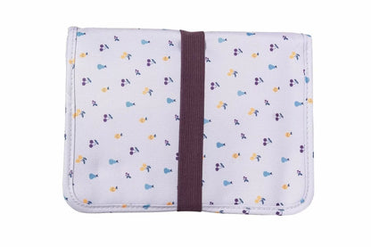 Diaper bag with integrated changing mat