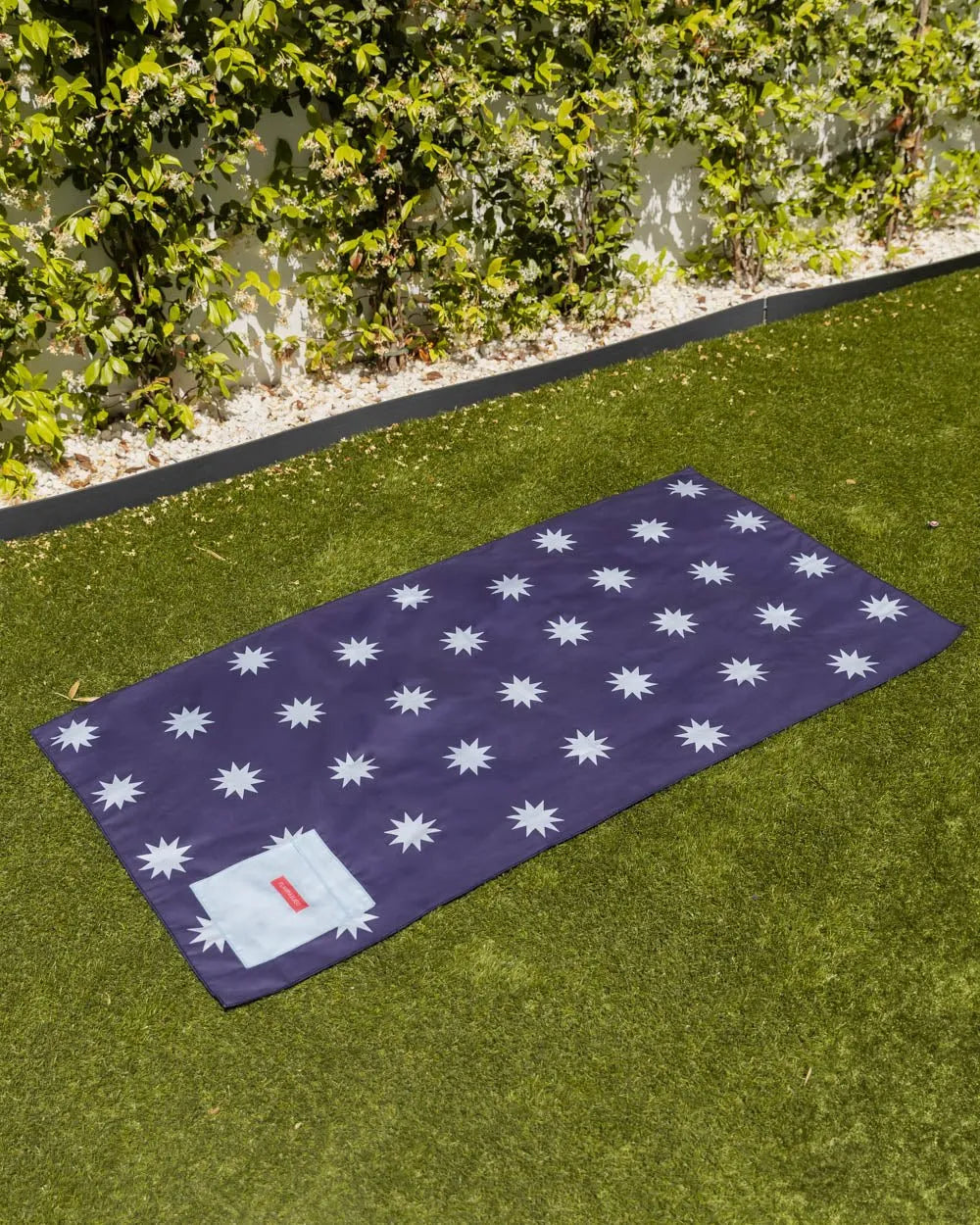 Children's blue beach towel - CARINA