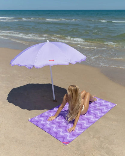 Toalla playa morada - AYLA