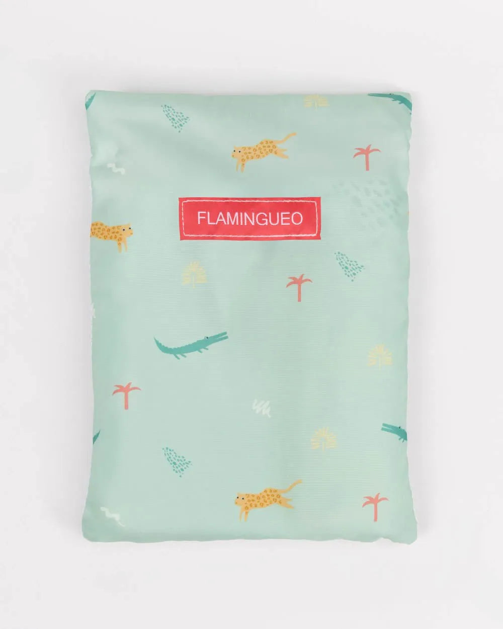 Kids' green beach towel - ALAN