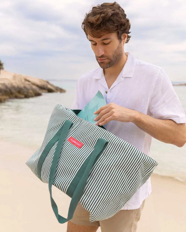 Green tote bag - BRUNY