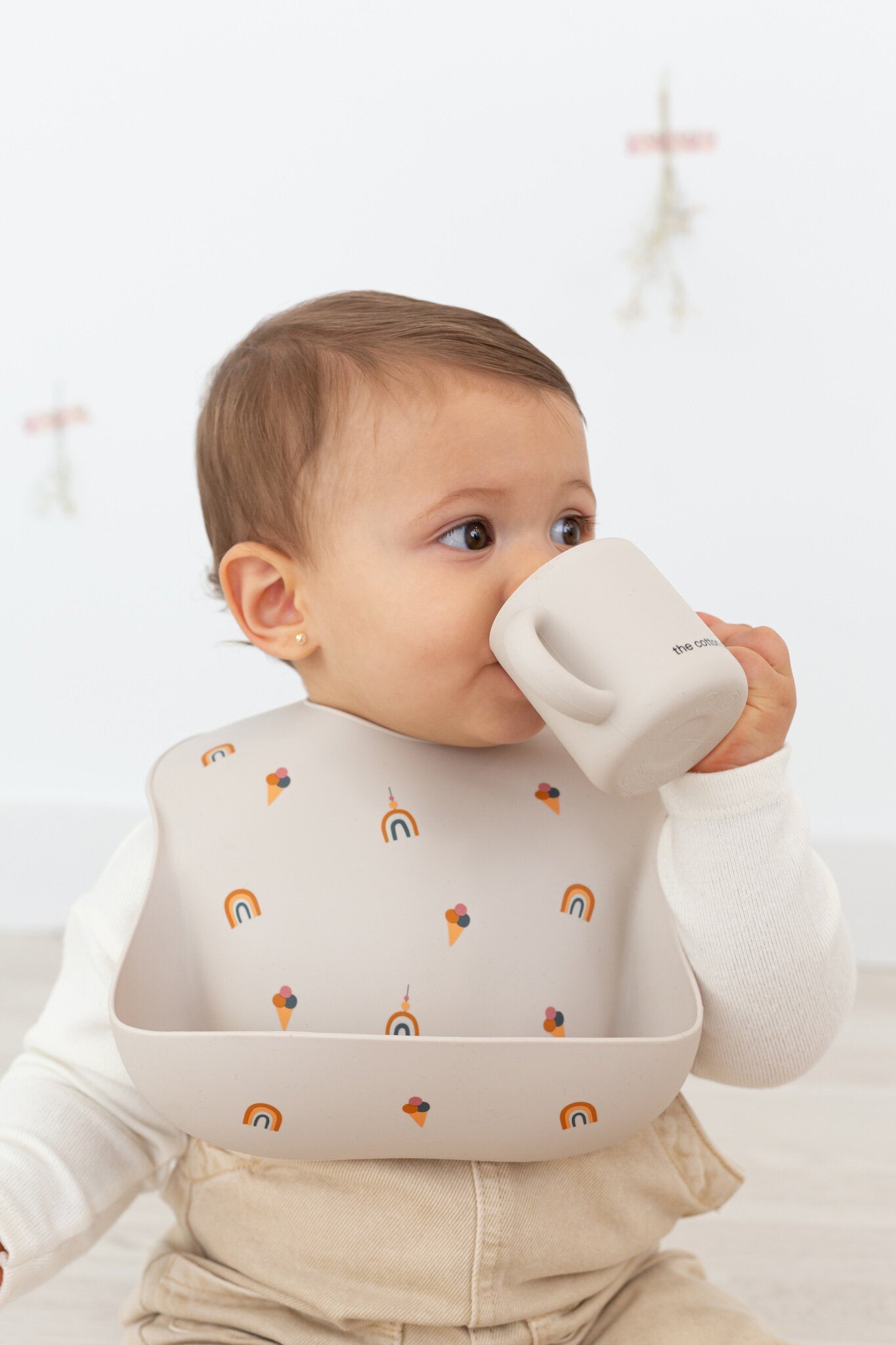 Silicone Sippy Cup Dusty Mauve