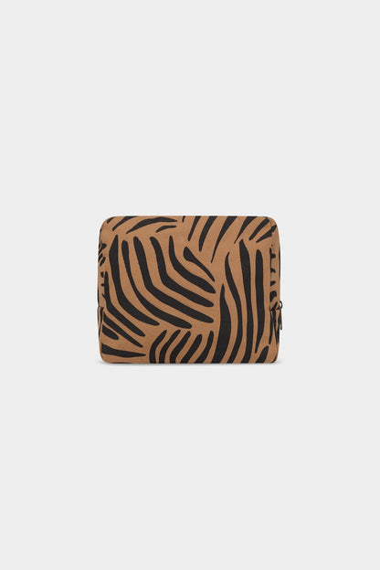Trousse de toilette XL Alix Zèbre cannelle