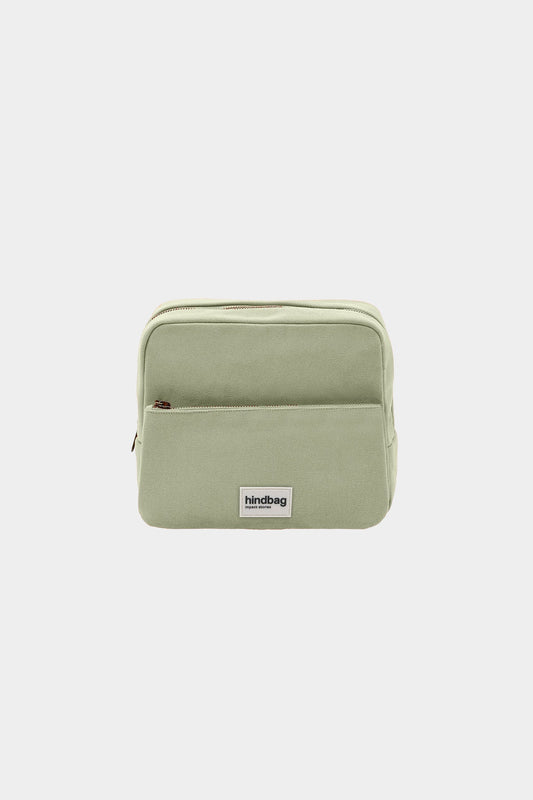Trousse de toilette XL Alix Vert argile