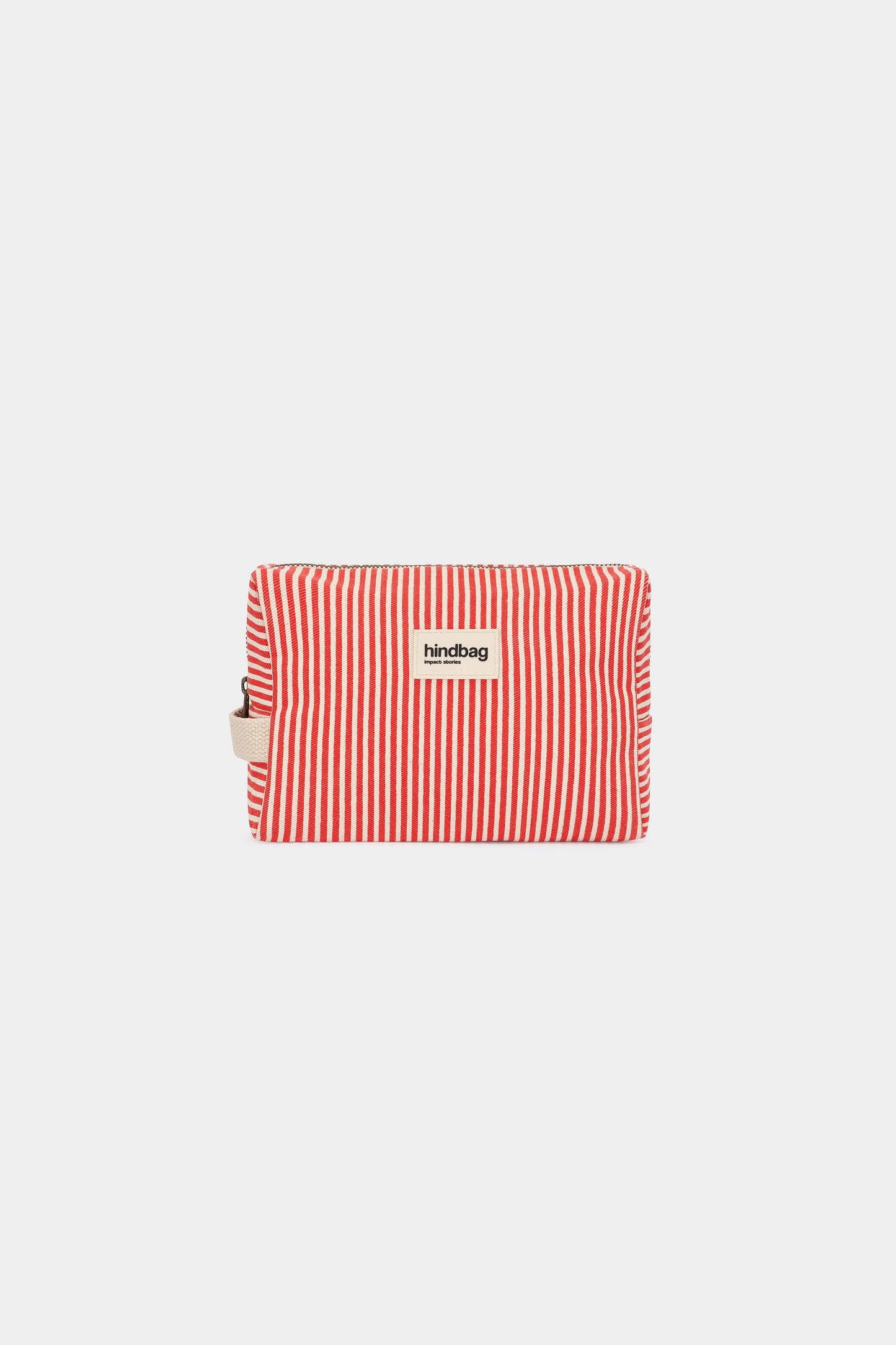 Trousse de toilette Leon Rayures rouge