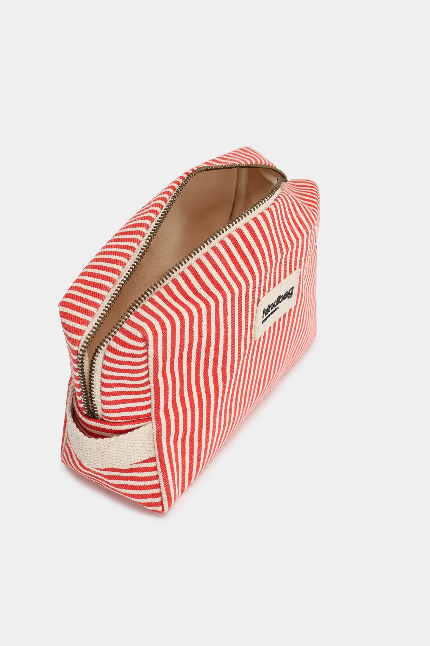 Trousse de toilette Leon Rayures rouge