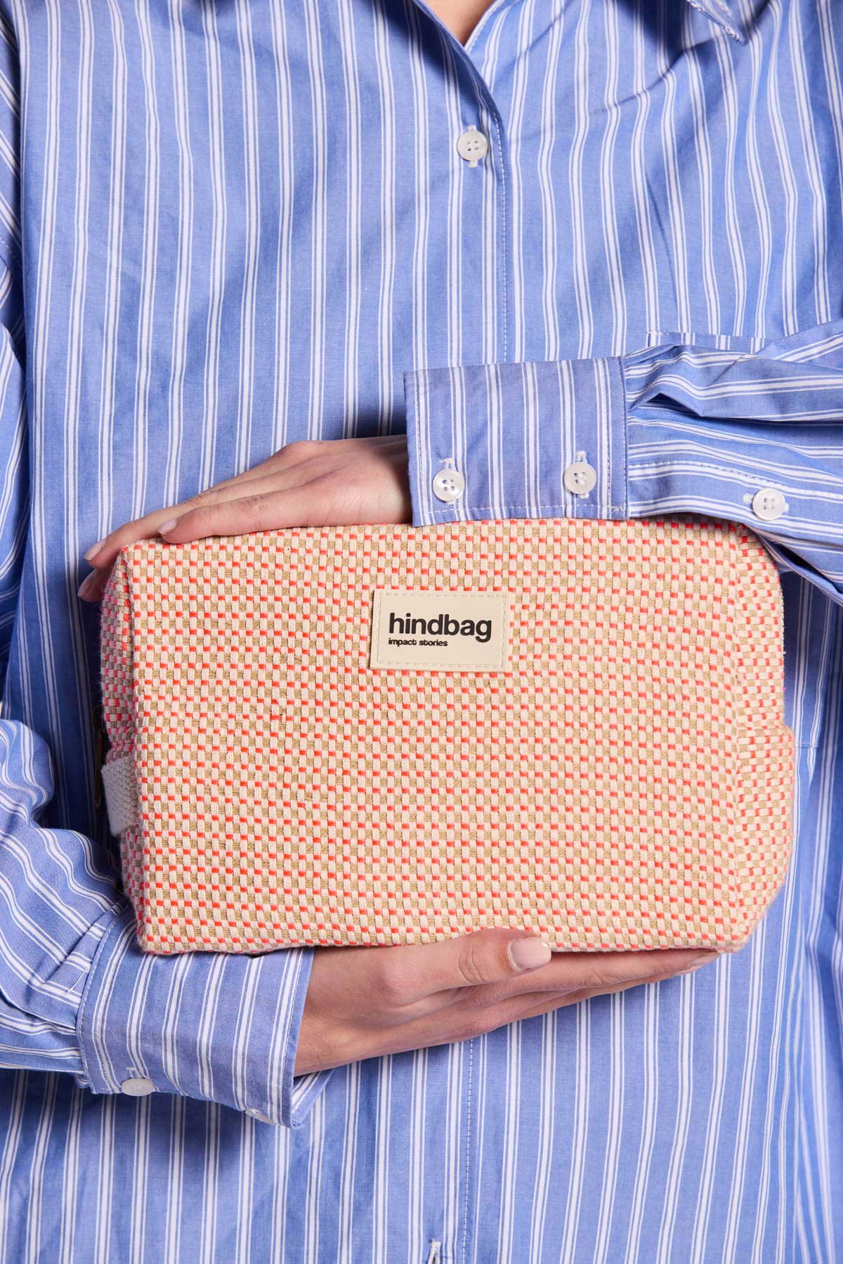 Leon Coral Weave Toiletry Bag