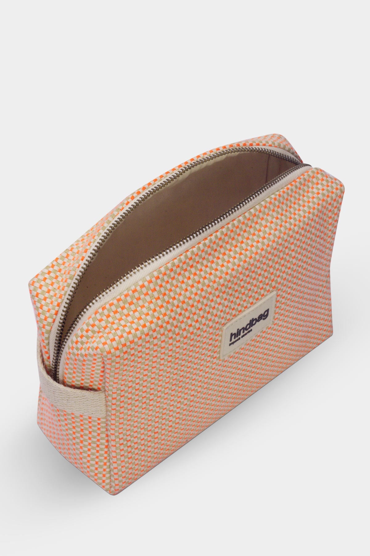 Trousse de toilette Leon Tressage corail