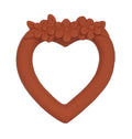 Terracotta Heart Teething Ring