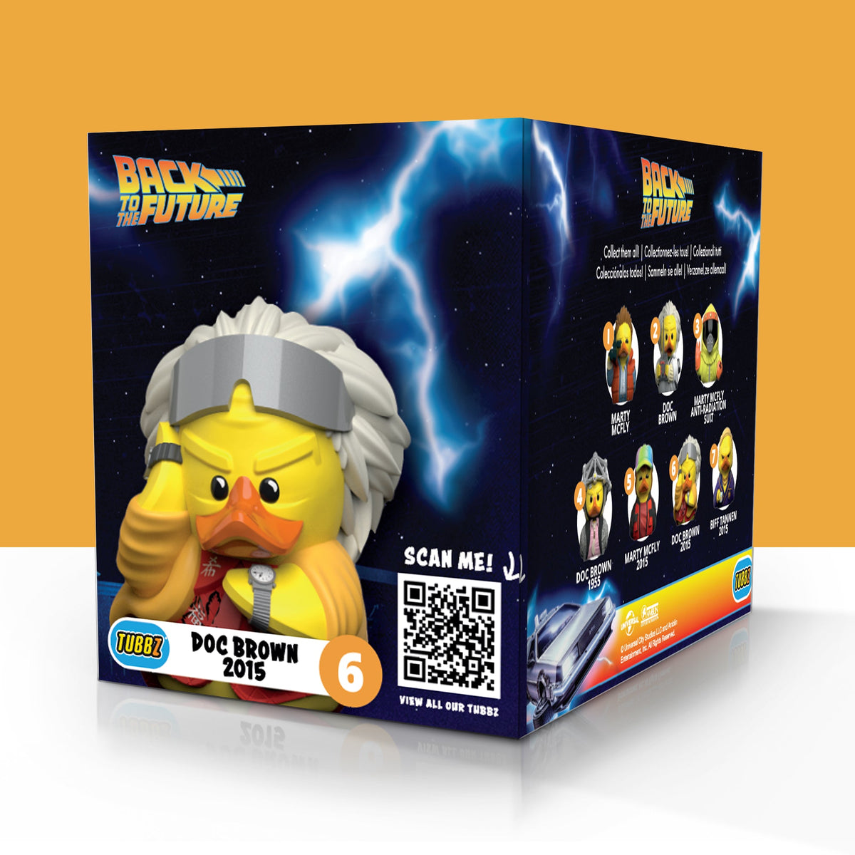 Canard Retour vers le futur: Doc Brown 2015 TUBBZ (Boxed Edition)