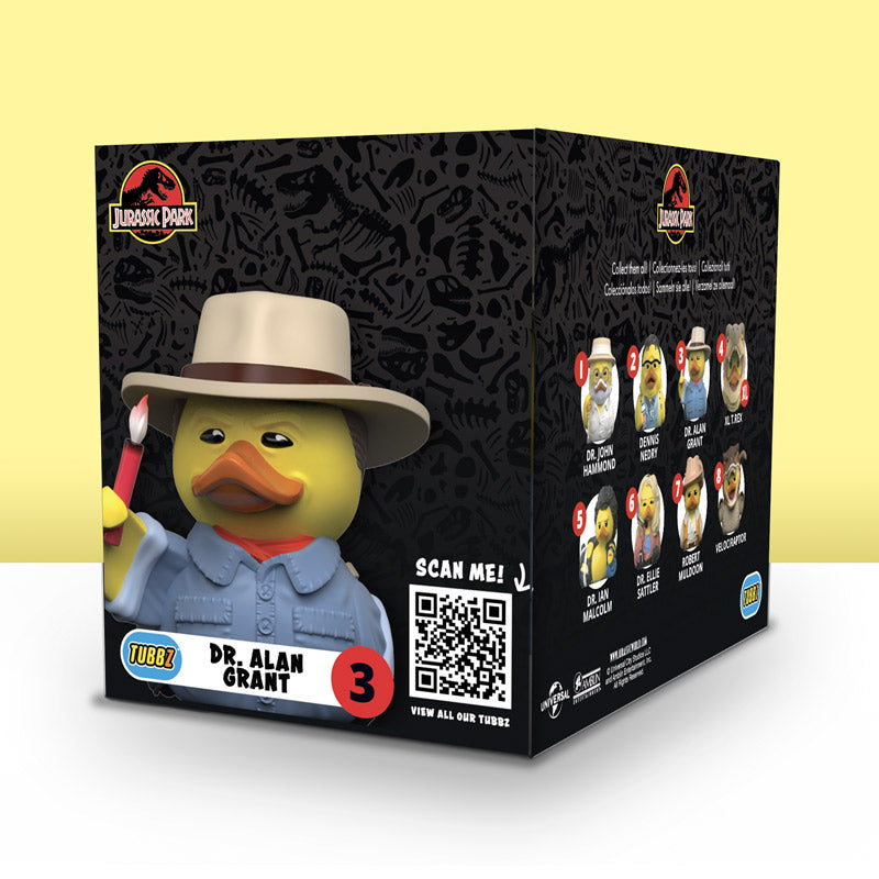 Canard Jurassic Park: Dr. Alan Grant TUBBZ (Boxed Edition)