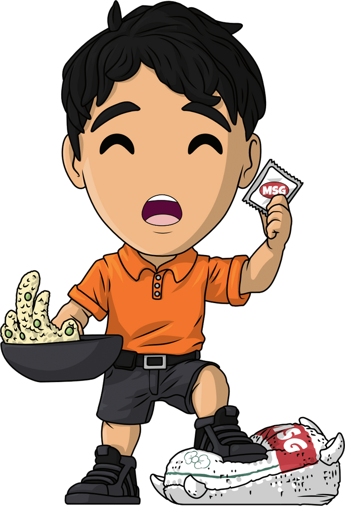 Oncle Roger en cuisine