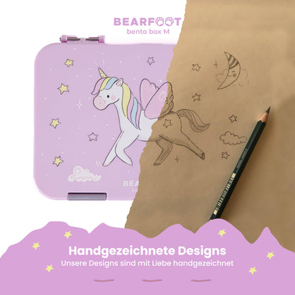 Einhorn Bundle - Bento Box M & Trinkflasche 450ml