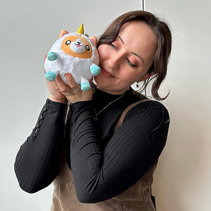 Peluche Undercover – Snacker Corgi Déguisé en Licorne