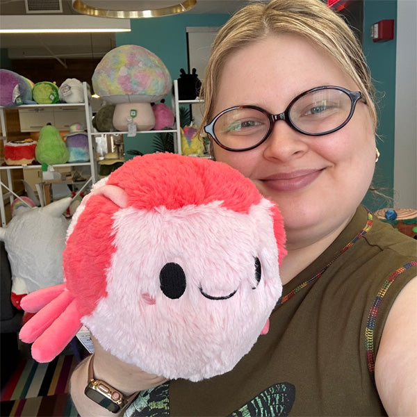 Peluche Mini Squishable – Crevette Cristal