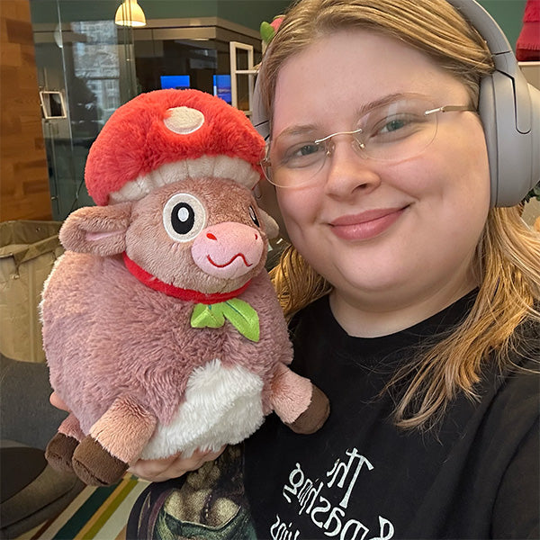 Peluche Mini Squishable – Champignon Vache