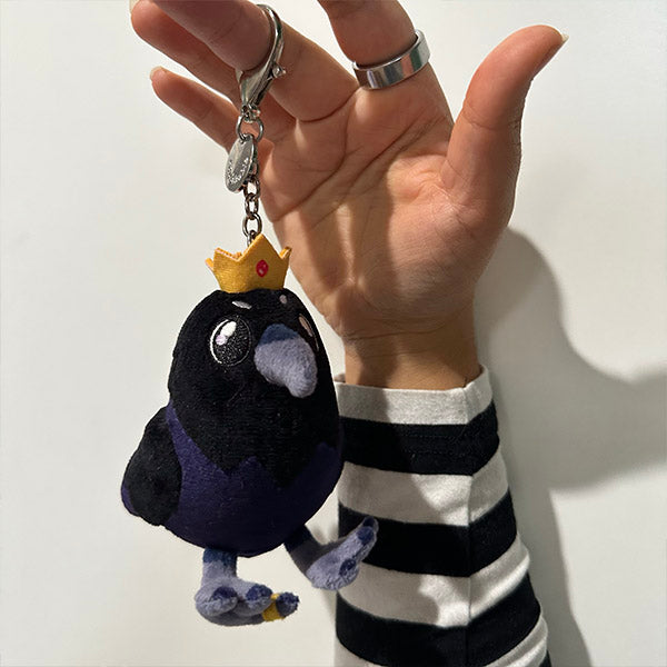 Peluche Micro Squishable – Corbeau Roi