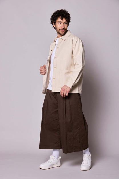 Veste mixte Marcel Écru