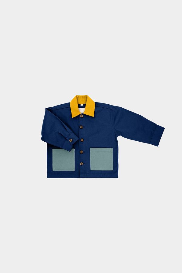 Marceau Tricolour navy jacket