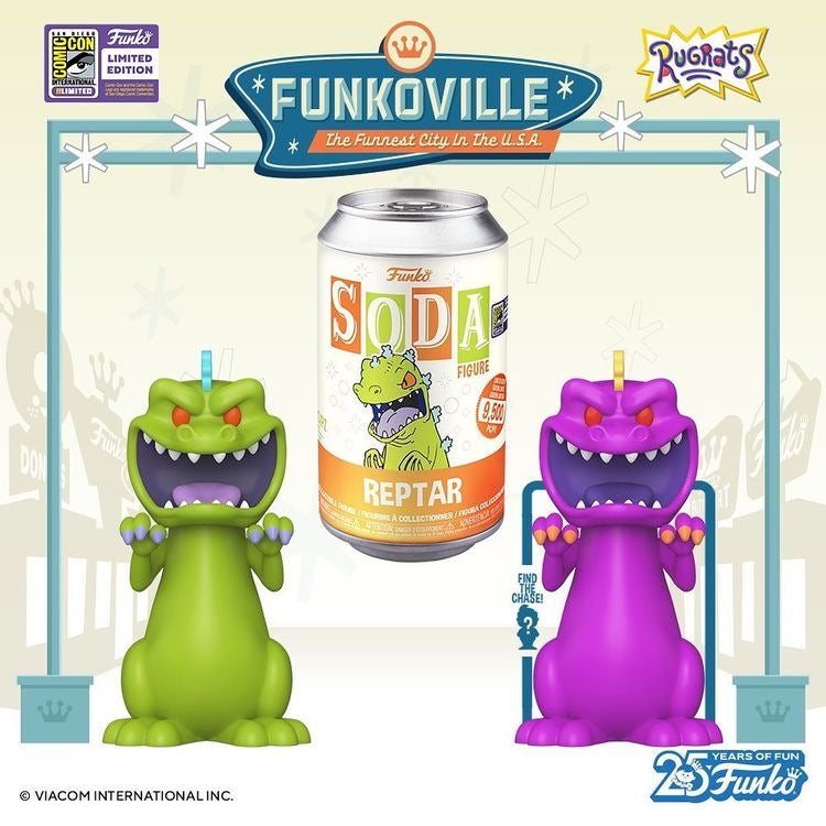 vinyl soda reptar