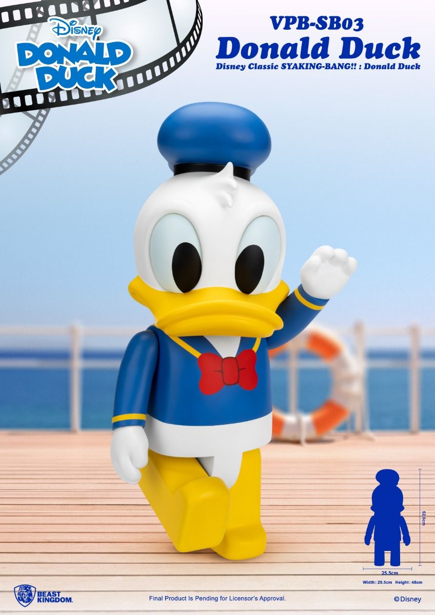 Piggy bank SYAKING-BANG!! Donald Duck