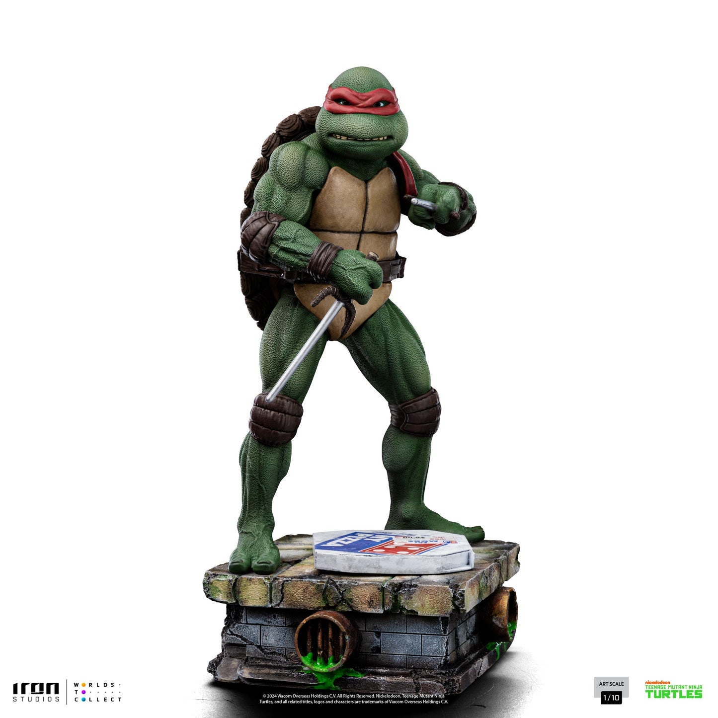 Raphael Statue - TMNT Movie - Art Scale 1/10 - Iron Studios