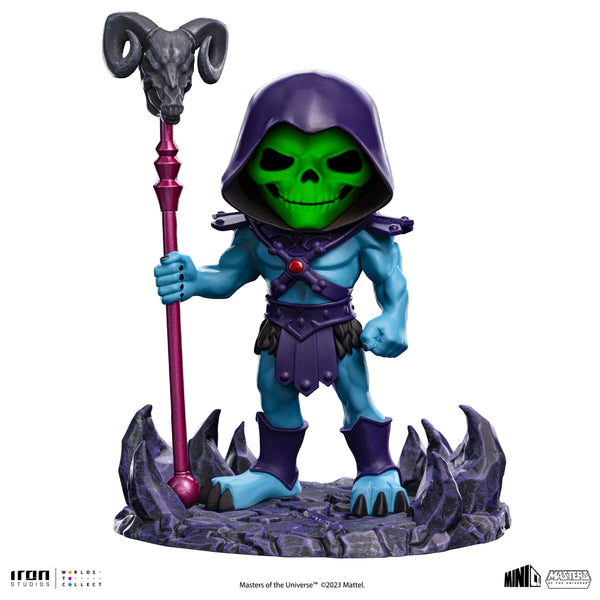 Skeletor Glow In The Dark Figurine (2023 Event Exclusive) - Masters of the Universe - Mini Co.