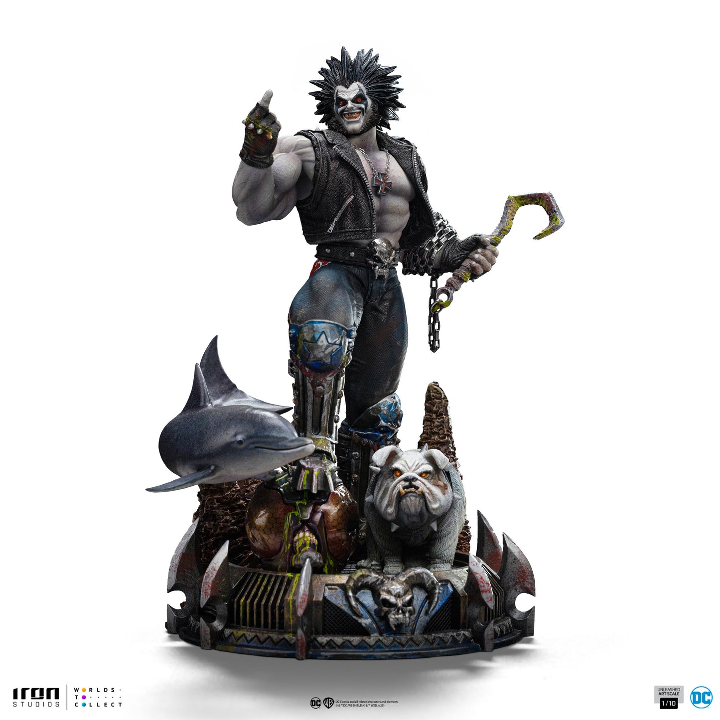 Pre-Order - Lobo Unleashed Statue - DC Comics - Art Scale 1/10 - Iron Studios