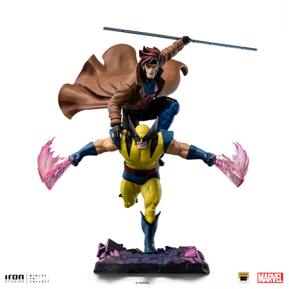 Gambit and Wolverine Statue - X-Men 97 - Art Scale 1/10 - Iron Studios