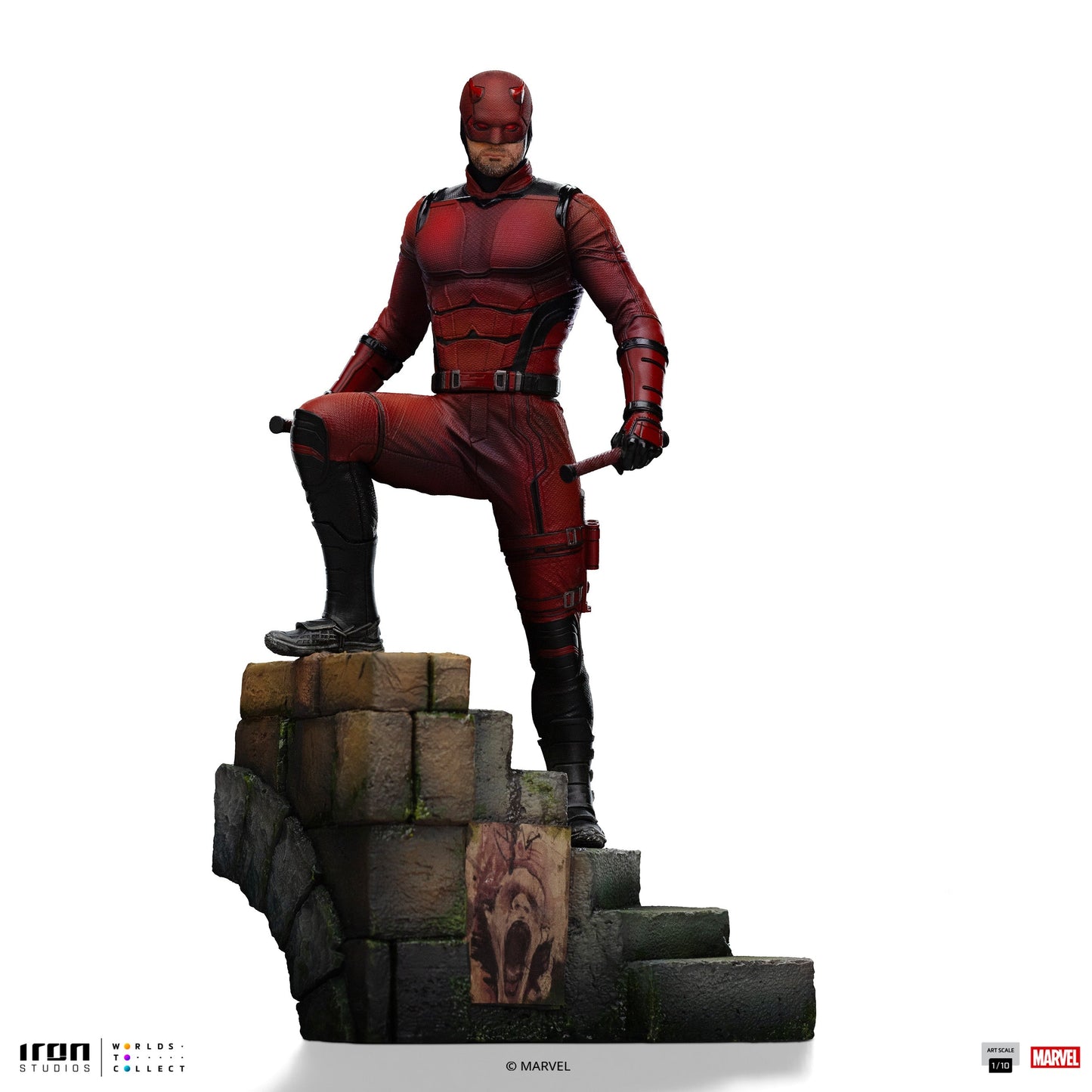 Daredevil Statue - Daredevil: Born Again - Art Scale 1/10 - Iron Studios